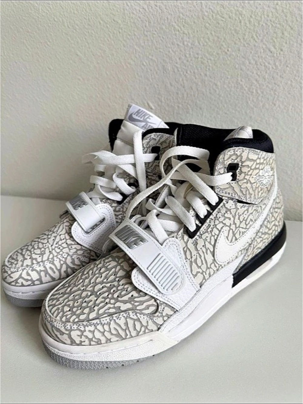 Nike Air Jordan Legacy 312 Animal Print High-Top Sneakers US 5.5Y Like New